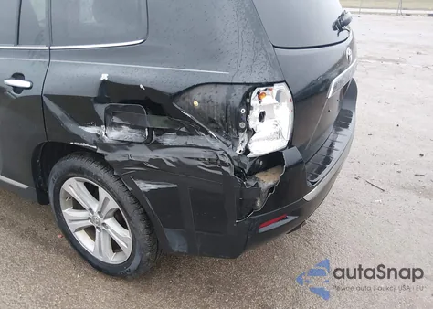 2012 Toyota Highlander Limited V6 from USA, damaged, VIN 5TDDK3EH2CS102087